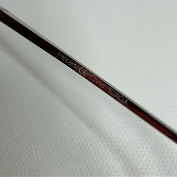 Peepers Black & Silver Clubmaster Sunglasses UNISEX - Picture 12 of 13